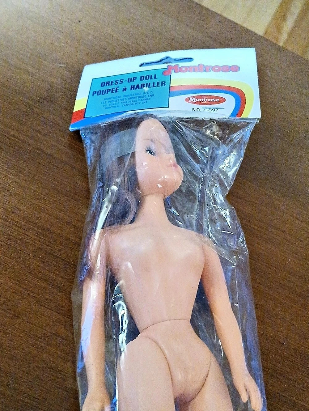 Montrose Dress-Up Doll No. 7-857 New Sealed Vintage 11"